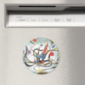 おいしい友愛アクアフォックス鳥の妖精マグネット マグネット (インサイチュ (食洗機))