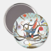 おいしい友愛アクアフォックス鳥の妖精マグネット マグネット (正面/裏面)