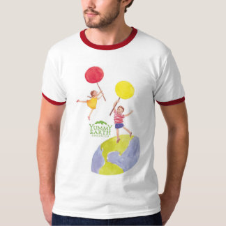 おいしい地球のオーガニックな棒つきキャンデーの子供 Tシャツ