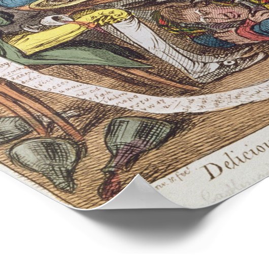 おいしい夢！空中に城を！ ポスター (角)