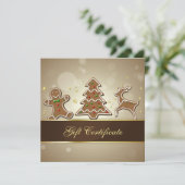 おいしい大切ジンジャーブレッドCookieギフトカード (スタンド正面)