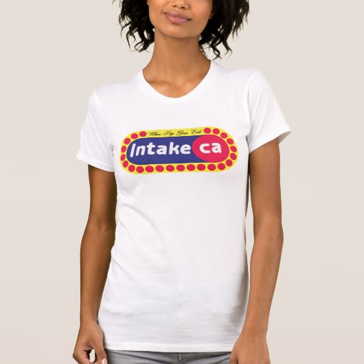 おいしい女の子のワイシャツ Tシャツ (正面)