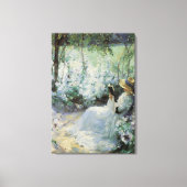 おいしい孤独byフランクブラムリー，ヴィンテージアート キャンバスプリント (正面)