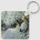 おいしい孤独byフランクブラムリー，ヴィンテージアート キーホルダー (裏面)