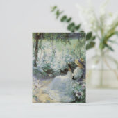 おいしい孤独byフランクブラムリー,ヴィンテージアート ポストカード (スタンド正面)