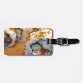 おいしい寿司アジア料理美味しい ラゲッジタグ