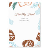 おいしい小麦パンのトースト模様 テーブルナンバー (裏面)