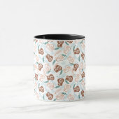 おいしい小麦パンのトースト模様 マグカップ (中央)