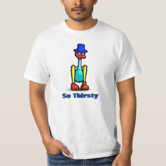 おいしい役人の無限にのどが渇いたDrinky鳥T Tシャツ