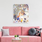 おいしい御馳走 キャンバスプリント (インサイチュ (リビング))