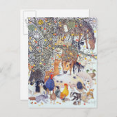 おいしい御馳走 ポストカード (正面/裏面)