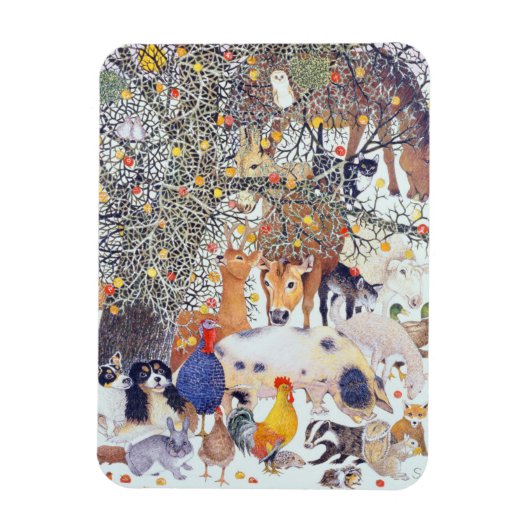 おいしい御馳走 マグネット (縦)