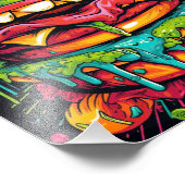 おいしい怖いモンスターバーガー フォトプリント (角)