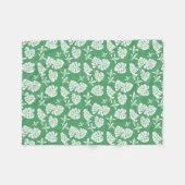 おいしい怪物 フリースブランケット (正面(横))