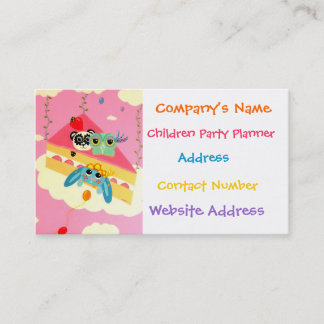 おいしい想像のパーティーの名刺 名刺