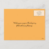 おいしい感謝祭 シーズンポストカード (裏面)