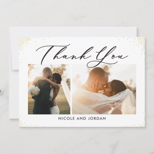 おいしい振りかけるフラットサンキューノートカード 招待状 (正面)