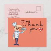 おいしい料理 ポストカード (正面/裏面)