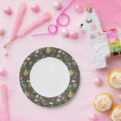 おいしい明るいお茶のカード ペーパープレート (パーティー)