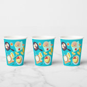 おいしい朝食パンケーキエッグコーヒー 紙コップ