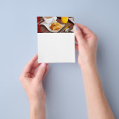 おいしい朝食 チラシ (手)