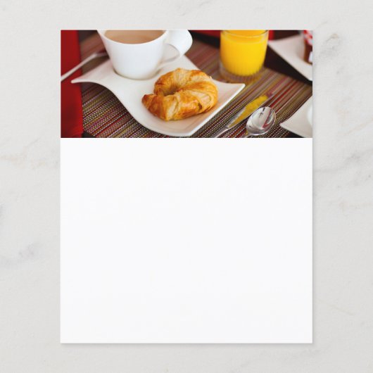 おいしい朝食 チラシ (裏面)