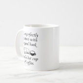 おいしい本とコーヒー コーヒーマグカップ (正面左)