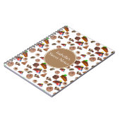 おいしい水彩チョコレートデザート名 ノートブック (左側)