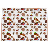 おいしい水彩チョコレートデザート ラージペーパーバッグ (裏面)