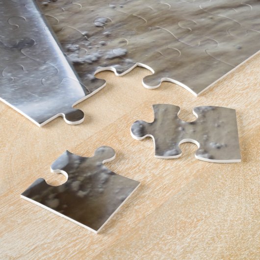 おいしい甘いイチゴのエクラーズパストリーフードサマー ジグソーパズル (側面)