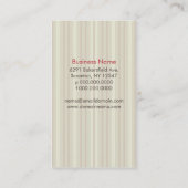 おいしい甘さのベーカリーの名刺 名刺 (裏面)