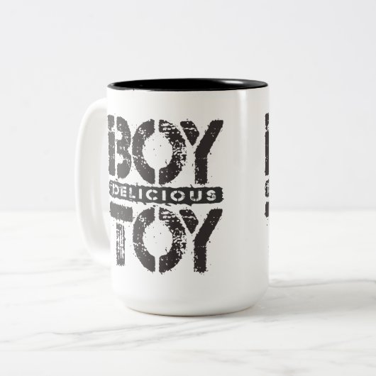 おいしい男の子のおもちゃ-私は最終的な利得呼出し、オニックスです ツートーンマグカップ (正面左)