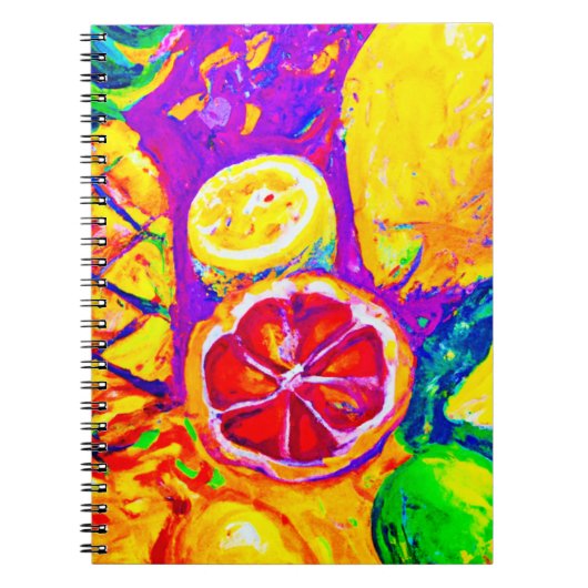 おいしい絵画果物買今 ノートブック (正面)