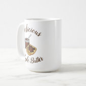 おいしい自家製アップルバターペンシルバニアオランダ コーヒーマグカップ (正面左)