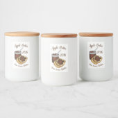 おいしい自家製アップルバターペンシルバニアオランダ フードラベル (ボトル)