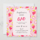 おいしい苺の招待状 招待状 (正面)