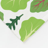 おいしい葉 フリースブランケット (角)