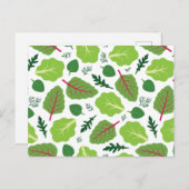 おいしい葉 ポストカード (正面/裏面)