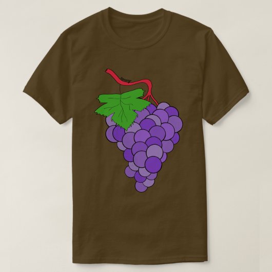 おいしい葡萄 Tシャツ (デザイン正面)