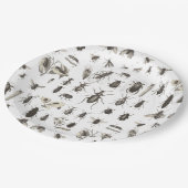 おいしい虫のおもしろいな昆虫の子供の誕生日のプレート ペーパープレート (アングル)