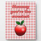 おいしい赤りんご フォトプラーク (正面)