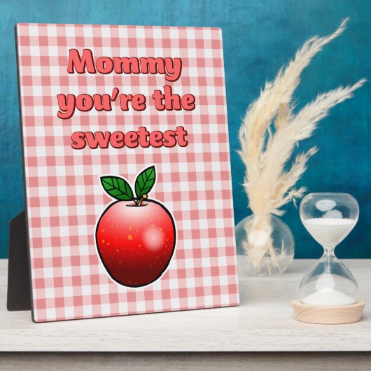 おいしい赤りんご フォトプラーク (側面)