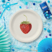 おいしい赤イチゴ(by Louis C.C. Krieger) ペーパープレート (パーティー)