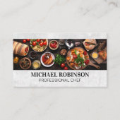 おいしい食べ物スプレッド 名刺 (正面)