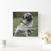 おいしい食べ物タイム スクエア壁時計 (ホーム)