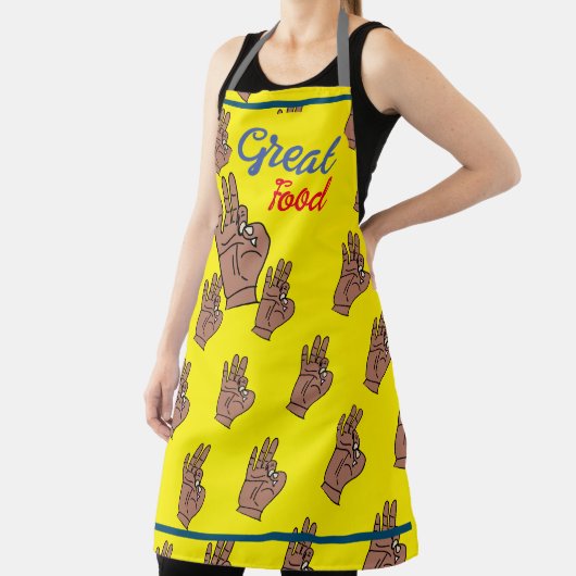 おいしい食べ物 エプロン (インサイチュ)