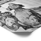 おいしい食事。 ポスター (角)