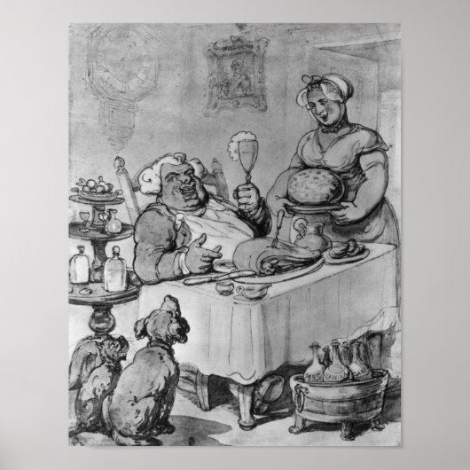 おいしい食事。 ポスター (正面)