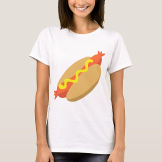おいしい食糧-ホットドッグ Tシャツ