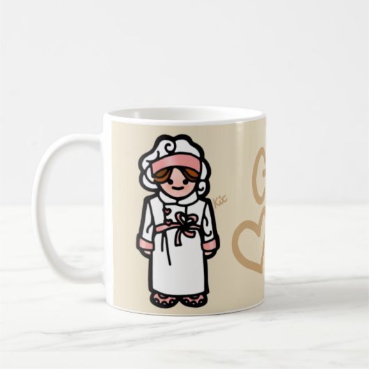 おいしい飲み物 コーヒーマグカップ (左)